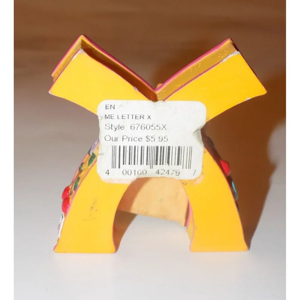 Vintage Mary Engelbreit Alphabet Letter Initial "X" Xylophone 1999 - Picture 4 of 5